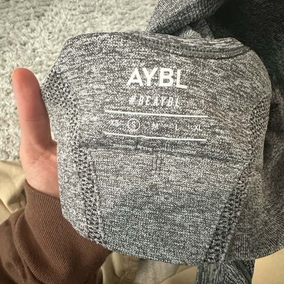 Womens Size S AYBL Motion Seamless Bra - Grey Marl - Picture 3 of 5